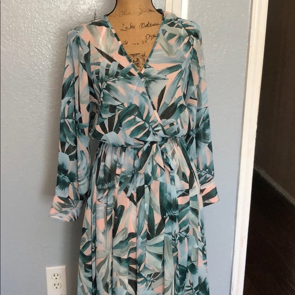 NWOT Kate And Lily Summer Maxi Dress 8 - Picture 2 of 4